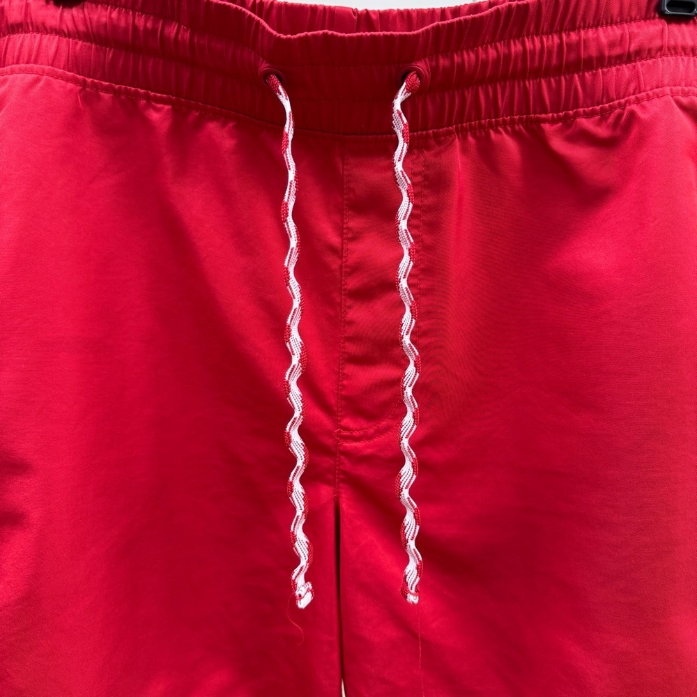 Forever 21 Men's Scarlet Red Swim Shorts - Picture 2 of 8